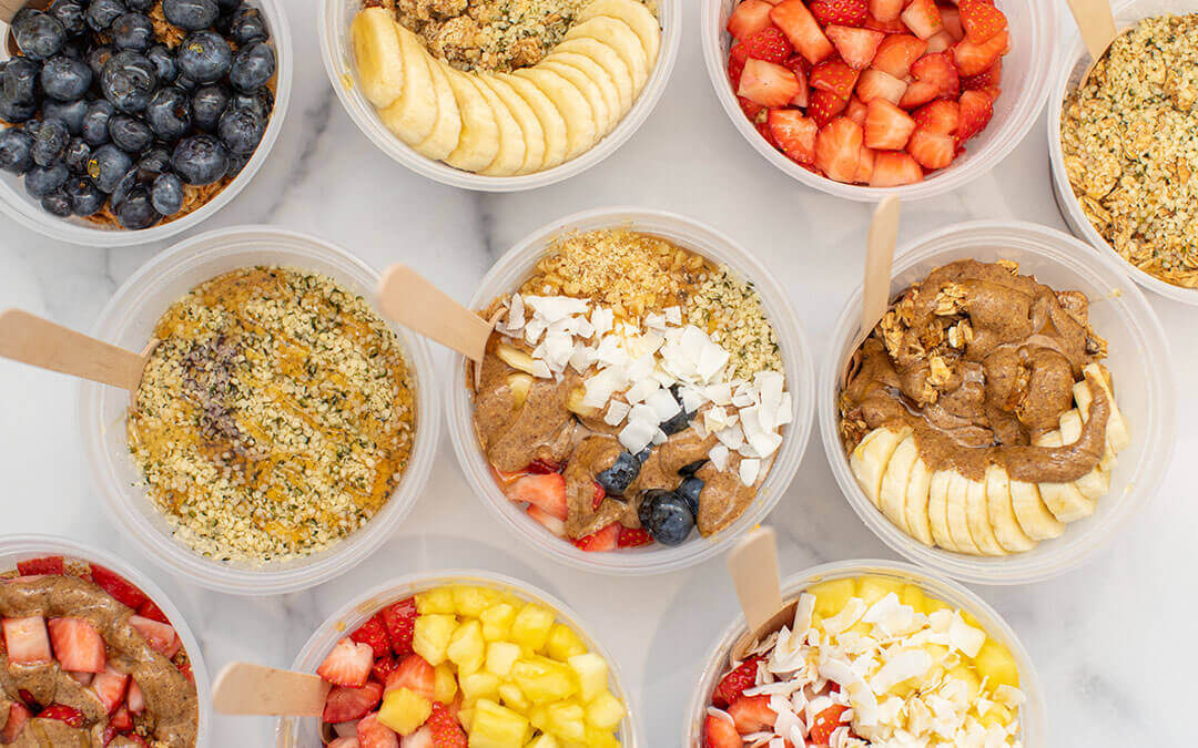 Ten Ways to Top Your Acai Bowl Ediblend Superfood Cafe